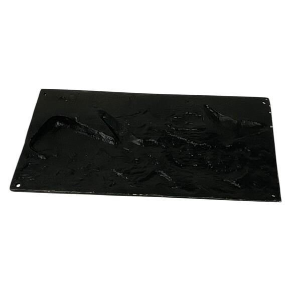 Brass-Finish Moby Dick Whale Hunt Wall Plaque Nautical Embossed MN105 - Picture 6 of 8